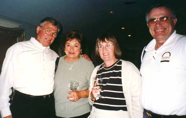 Richie M., Mary C., Roxanne H. and hubby Vince.